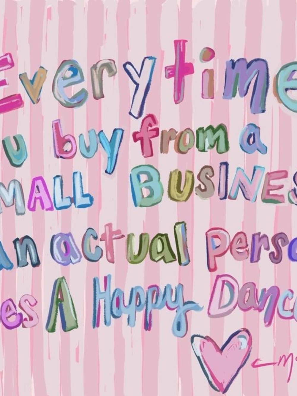 Pink 'Thank You' Small Pets Gift Bag by - Picture 2 of 2